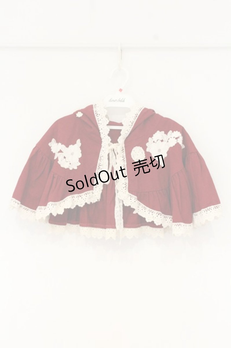 画像1: Favorite / 赤ずきんとおおかみの童話ワンピースセット　ケープ単品  アカ O-26-09-07-018-LO-OP-OW-OS (1)