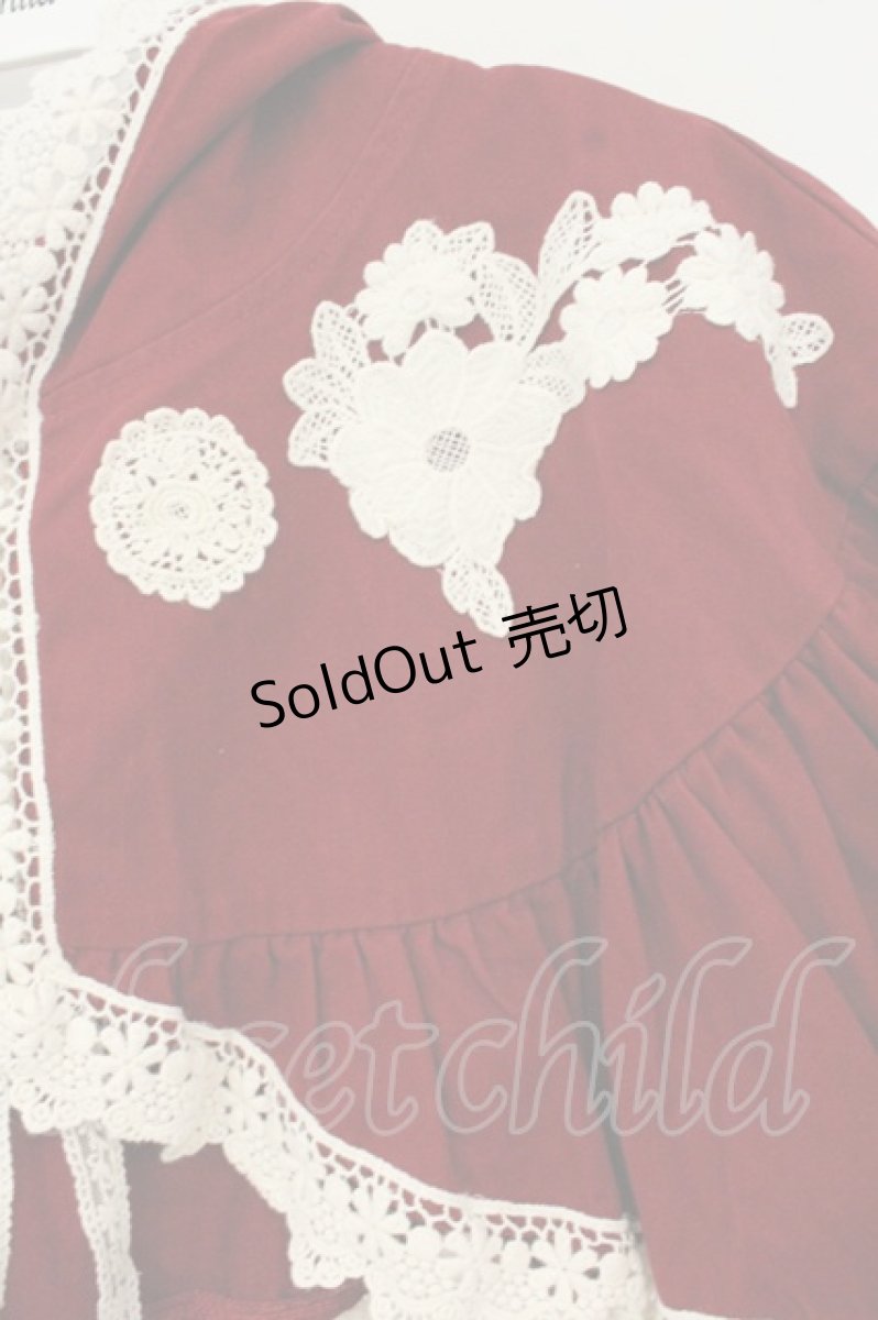 画像2: Favorite / 赤ずきんとおおかみの童話ワンピースセット　ケープ単品  アカ O-26-09-07-018-LO-OP-OW-OS (2)