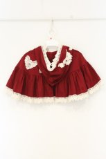 画像3: Favorite / 赤ずきんとおおかみの童話ワンピースセット　ケープ単品  アカ O-26-09-07-018-LO-OP-OW-OS (3)