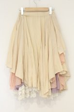 画像3: Favorite / オーロラドレープスカート  ベージュ×ラベンダー×ピンク O-26-09-07-023-LO-SK-OW-OS (3)
