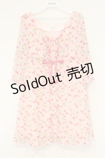 MILK チェリーガーデン ベビードールワンピース ピンク フルーツ柄 MILK（ミルク）の古着 ロリィタワンピース！ (Page 5)