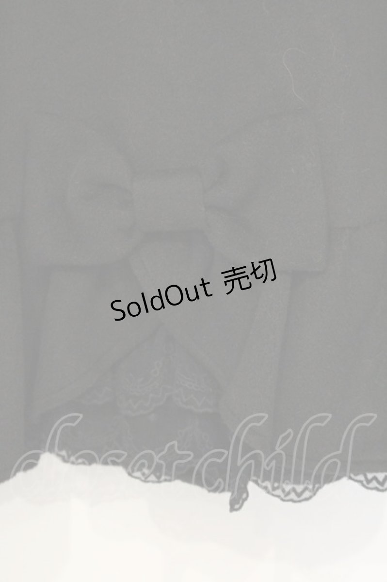 画像4: axes femme POETIQUE / フリルショートコート M クロ O-26-09-08-029-AX-CO-OW-OS (4)
