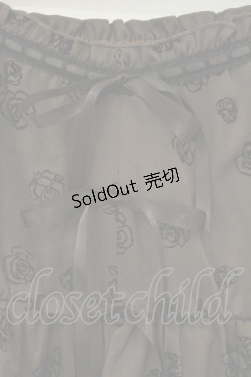 画像2: axes femme / フロッキーローズチュニック M ブラウン O-26-09-08-034-AX-TO-OW-OS (2)