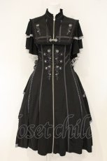 画像1: Ozz oneste / Pirates Roseストレッチワンピース  ブラック O-26-09-08-040-OO-OP-OW-OS (1)