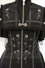 画像2: Ozz oneste / Pirates Roseストレッチワンピース  ブラック O-26-09-08-040-OO-OP-OW-OS (2)