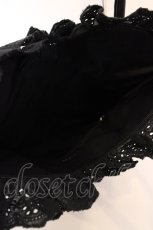 画像3: EATME / ラッフルトートバッグ  クロ O-26-09-08-1037-LO-BG-YM-OS (3)