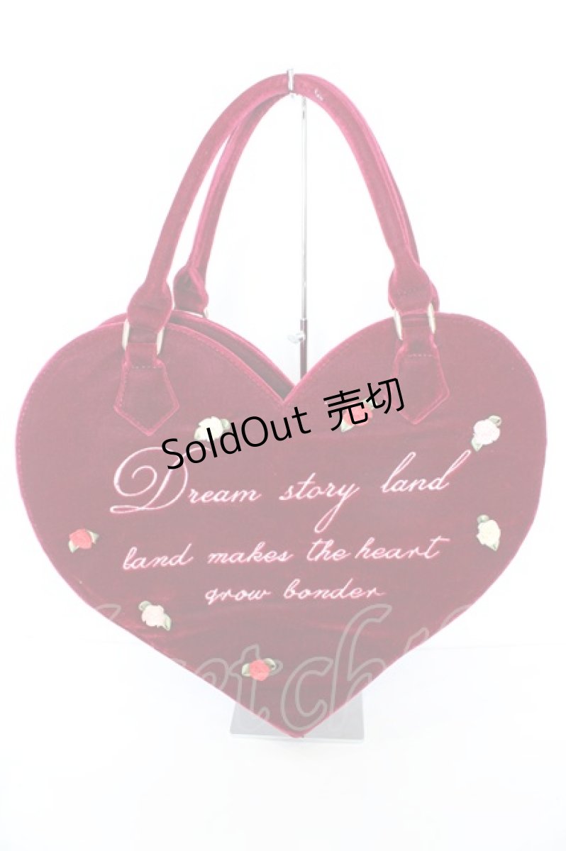画像1: Swankiss / LoveRose BAG（ラブローズバッグ）  アカ O-26-09-08-1040-LO-BG-IG-OS (1)