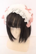 画像1: BABY,THE STARS SHINE BRIGHT / Ruban de Noel Neigeドレスカチューシャ  シロ×ピンク O-26-09-08-1046-BA-AC-IG-OS (1)