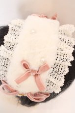 画像2: BABY,THE STARS SHINE BRIGHT / Ruban de Noel Neigeドレスカチューシャ  シロ×ピンク O-26-09-08-1046-BA-AC-IG-OS (2)