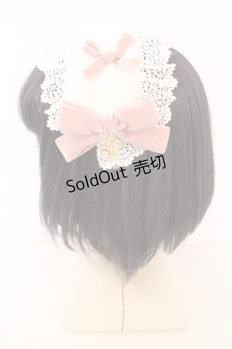 画像3: BABY,THE STARS SHINE BRIGHT / Ruban de Noel Neigeドレスカチューシャ  シロ×ピンク O-26-09-08-1046-BA-AC-IG-OS (3)
