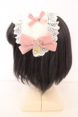 画像3: BABY,THE STARS SHINE BRIGHT / Ruban de Noel Neigeドレスカチューシャ  シロ×ピンク O-26-09-08-1046-BA-AC-IG-OS (3)