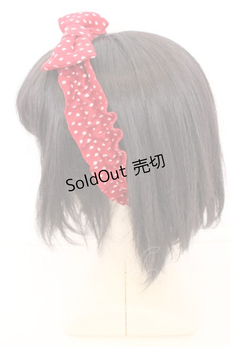 画像3: MILK / ドットリボンヘアバンド  アカ O-26-09-08-1050-ML-AC-IG-ZT795 (3)