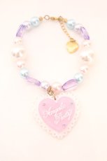 画像1: Angelic Pretty / Sprinkle Heartブレスレット  ピンク×サックス×ラベンダー O-26-09-08-1060-AP-AC-IG-OS (1)