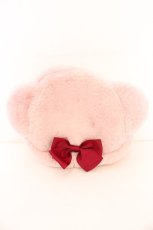 画像1: m petit by misako / AM*クマサンポーチ  ピンク O-26-09-08-1064-LO-ZA-IG-OS (1)