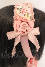 画像2: Victorian maiden / ロココブーケヘッドドレス（2001）  ピンク O-26-09-08-1071-CL-AC-IG-OS (2)