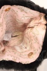 画像3: m petit by misako / NINA'S ファーショルダーバッグ  クロ O-26-09-08-1007-LO-BG-IG-OS (3)