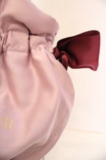 画像2: Maison de FLEUR / ギャザー2WAYトートバッグ  ピンク O-26-09-08-1073-LO-BG-IG-OS (2)