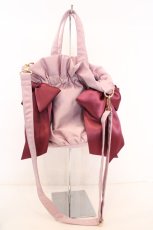 画像3: Maison de FLEUR / ギャザー2WAYトートバッグ  ピンク O-26-09-08-1073-LO-BG-IG-OS (3)