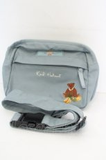 画像1: Karl Helmut / 刺繍ウエストポーチ  ブルー O-26-09-08-1077-EL-BG-IG-OS (1)