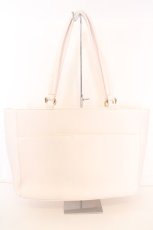 画像3: Chalmiere / クラシカル刺繍トートバッグ 250×340×120mm オフシロ O-26-09-08-1080-AX-BG-IG-OS (3)