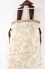 画像3: axes femme / 2018年福袋トートバッグ  キナリ O-26-09-08-1082-AX-BG-OW-OS (3)