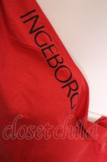 画像2: INGEBORG / ストール  アカ O-26-09-08-1094-LO-ZA-IG-OS (2)