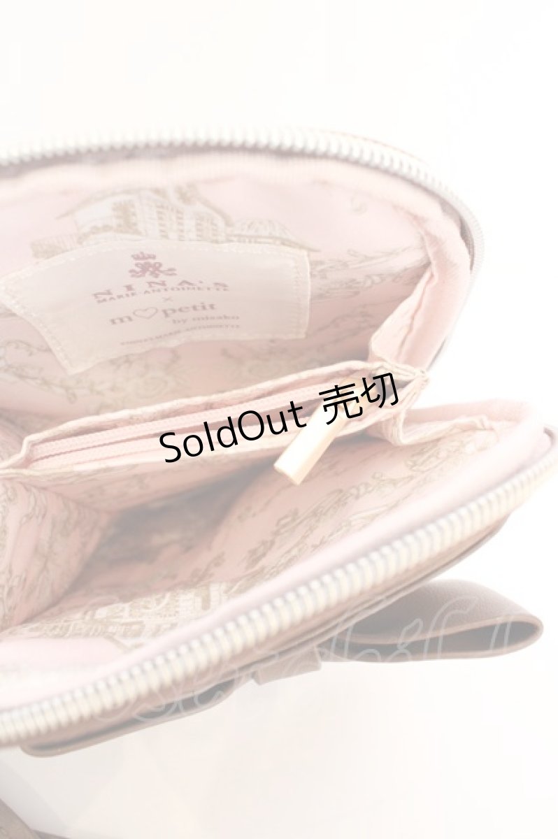 画像3: m petit by misako / AMリボンショルダーバッグ  ブラウン O-26-09-08-1013-LO-BG-IG-ZTK061 (3)