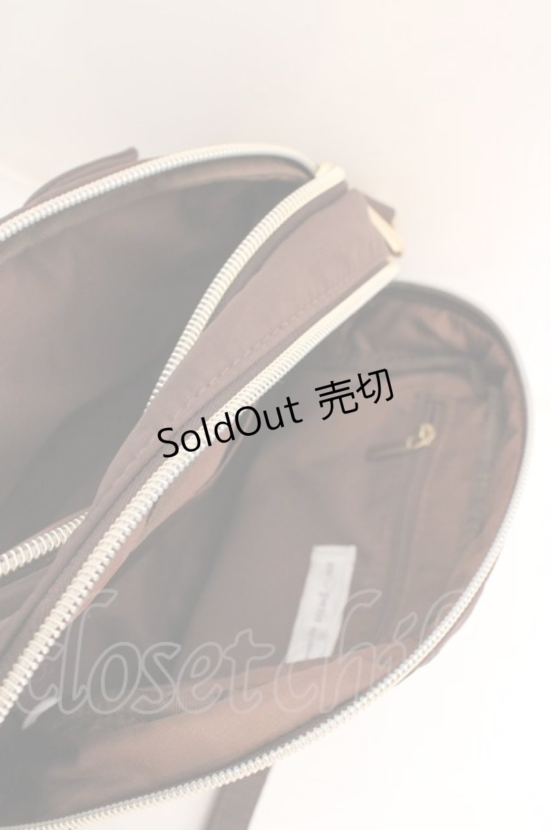 画像3: m petit by misako / AMリボンショルダーウォレットSLD  ブラウン O-26-09-08-1014-LO-BG-IG-ZTK061 (3)