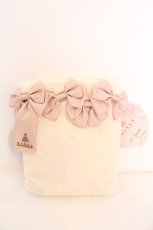 画像1: m petit by misako / NINA'S ファーショルダーバッグ  アイボリー O-26-09-08-1021-LO-BG-IG-OS (1)