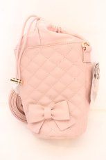 画像1: m petit by misako / ボトルショルダーバッグ  ピンク O-26-09-08-1025-LO-BG-IG-OS (1)