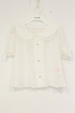 画像1: Angelic Pretty / Airyスカラップブラウス  シロ O-26-09-08-052-AP-BL-OW-OS (1)