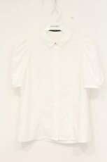 画像1: an another angelus / タックパフスリーブシャツ F シロ O-26-09-08-055-CA-BL-OW-OS (1)
