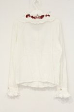 画像4: Amavel / Strawberry Basketコットンブラウス F アイボリー O-26-09-08-058-CA-BL-YM-OS (4)