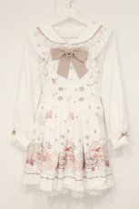 画像1: LIZ LISA / Many Hearts Afternoonteaワンピース 0 シロ O-26-09-08-070-LO-OP-OW-OS (1)