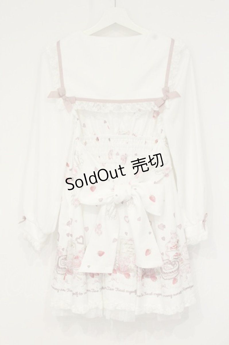 画像4: LIZ LISA / Many Hearts Afternoonteaワンピース 0 シロ O-26-09-08-070-LO-OP-OW-OS (4)