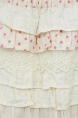画像2: Shirley Temple / ドットフリルスカート  オフシロ O-26-09-08-076-ET-SK-IG-OS (2)