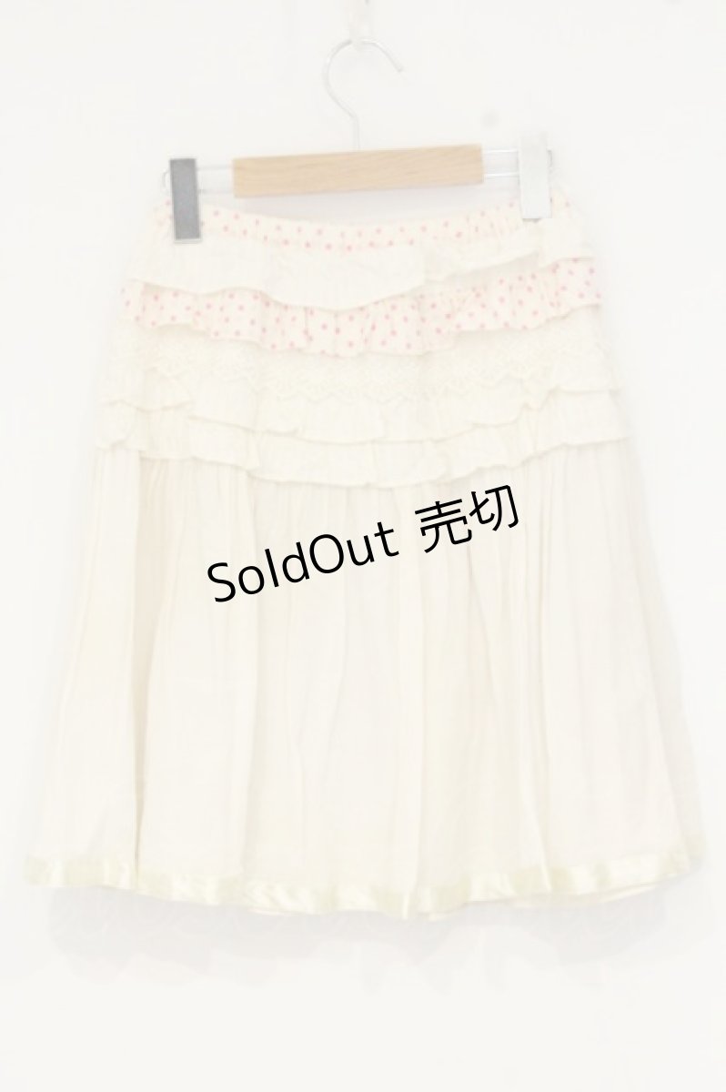 画像3: Shirley Temple / ドットフリルスカート  オフシロ O-26-09-08-076-ET-SK-IG-OS (3)