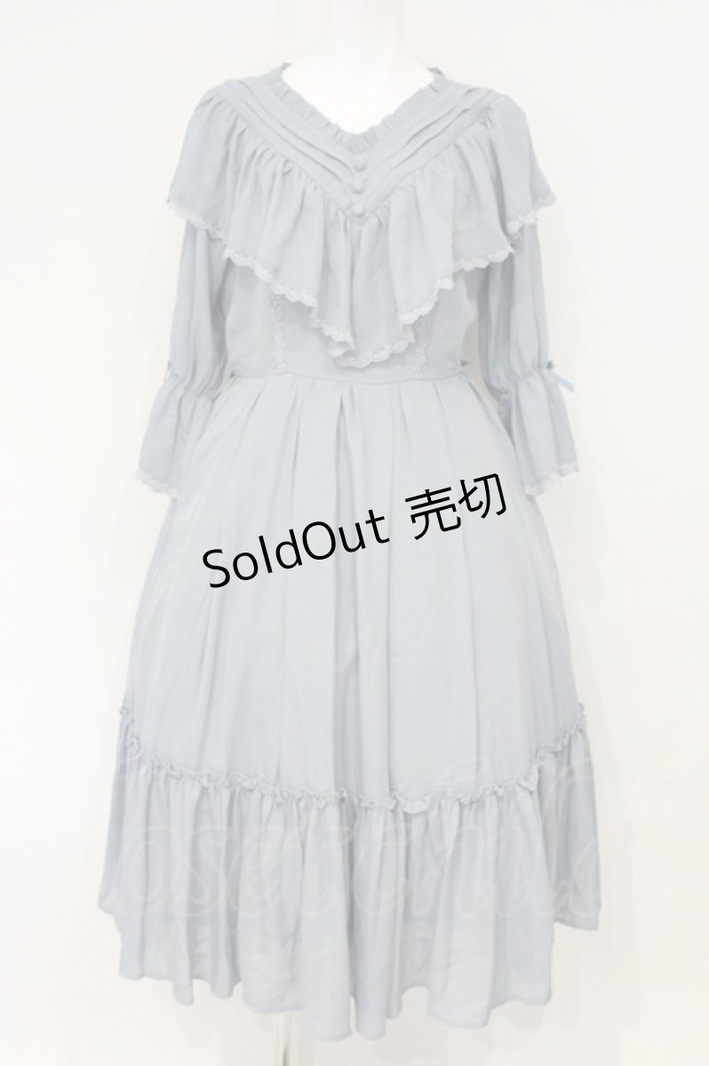 画像1: axes femme kawaii / シャルロットワンピース M アオ O-26-09-08-011-AX-OP-OW-OS (1)