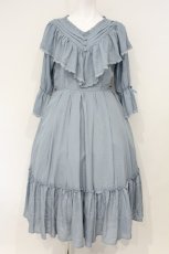 画像1: axes femme kawaii / シャルロットワンピース M アオ O-26-09-08-011-AX-OP-OW-OS (1)