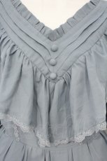 画像2: axes femme kawaii / シャルロットワンピース M アオ O-26-09-08-011-AX-OP-OW-OS (2)