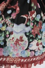 画像3: Royal Princess Alice / 絢爛金魚振袖セーラーワンピース(少女主義的水彩画家たまコラボレーション)  クロ×シロ×アカ O-26-09-08-015-LO-OP-OW-OS (3)