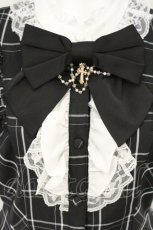 画像2: Secret Honey / アクセサリーリボン付半袖セットアップ  クロ O-26-09-08-016-CA-OP-OW-OS (2)