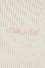 画像2: Lolime by mellfy memory / フリルネックニット  ピンク O-26-09-08-020-LO-TO-OW-OS (2)