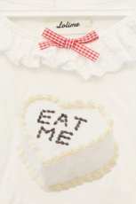 画像2: Lolime by mellfy memory / Eat me cakeカットソー M シロ O-26-09-08-022-LO-TO-OW-OS (2)