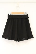 画像3: evelyn / パールバックルサス付きショートパンツ  クロ O-26-09-10-031-LO-PA-IG-OS (3)