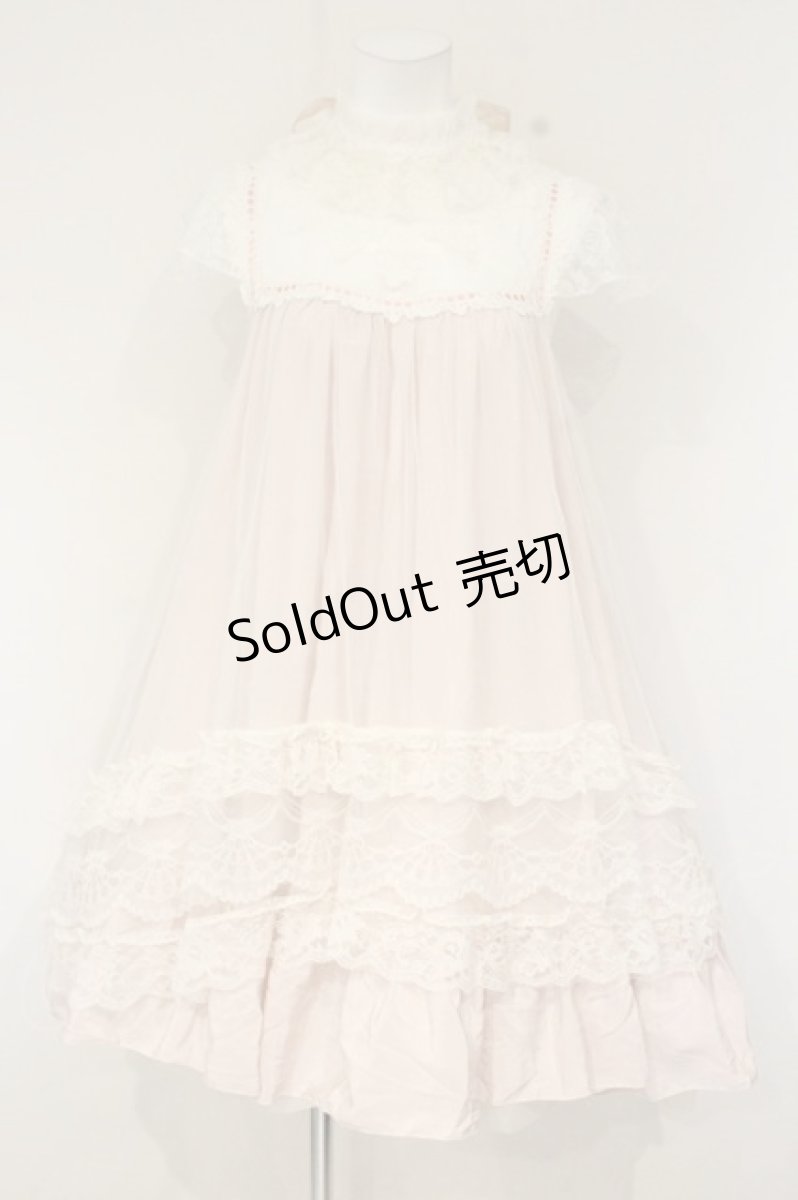 画像1: MR corset / エンジェルウィングAラインワンピース  ピンク O-26-09-10-004-GO-OP-IG-OS (1)