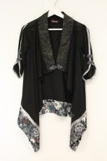 画像1: Qutie Frash / 4店舗限定カーディガン  ブラック O-26-09-10-078-QU-TO-OW-OS (1)