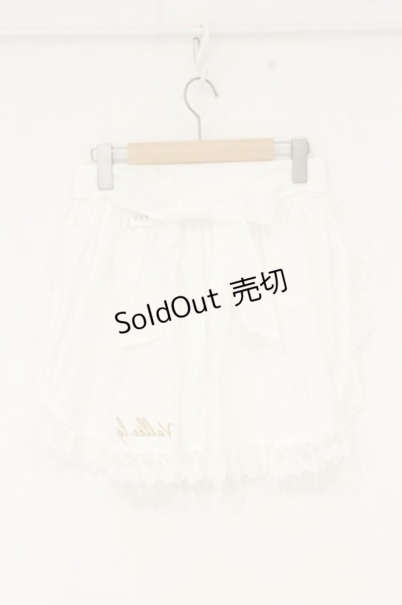 画像3: Vallee lys / Lace　Apron（レースエプロン）  ホワイト O-26-09-10-015-GO-SK-IG-OS (3)