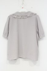 画像3: axes femme POETIQUE / ピンタックブラウス M ピンクグレー O-26-09-10-021-AX-BL-IG-OS (3)