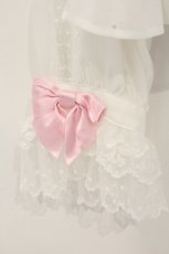 画像3: Angelic Pretty / ドレッシーリボンレースブラウス（2026）  シロ×ピンク O-26-09-10-023-AP-BL-IG-OS (3)